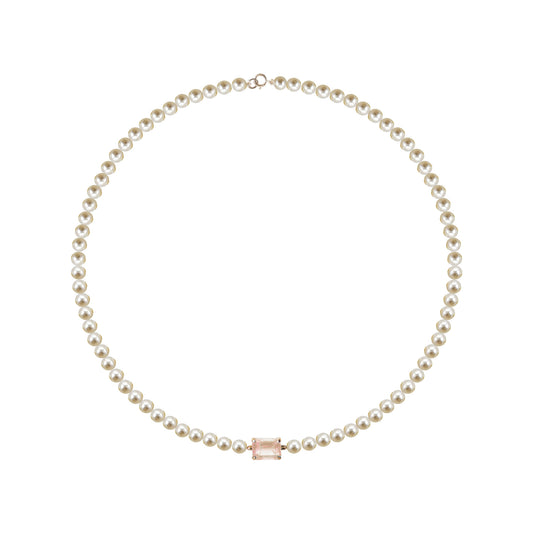 Royal Pink Lagoon Pearl Necklace