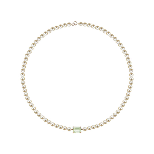 Royal Green Lagoon Pearl Necklace