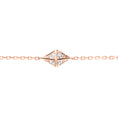 Charger l'image dans la visionneuse de la galerie, Bracelet Le Mini Joyau or rose 18 carats et diamants