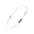 Charger l'image dans la visionneuse de la galerie, Bracelet Le Mini Joyau or gris 18 carats et diamants