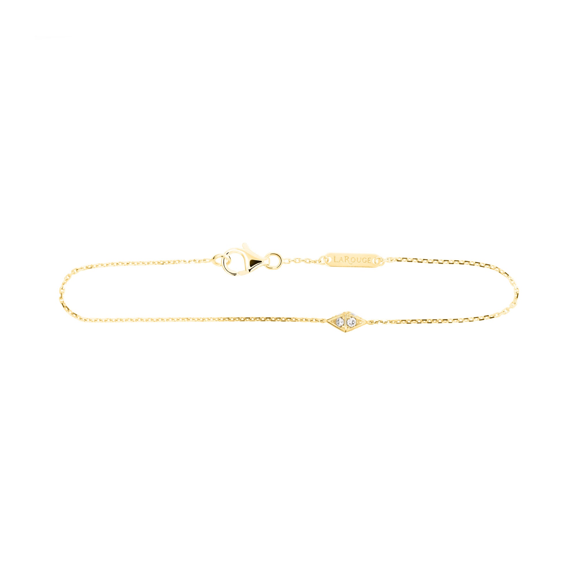 Bracelet Le Mini Joyau or jaune 18 carats et diamants