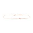 Charger l'image dans la visionneuse de la galerie, Bracelet Le Mini Joyau or rose 18 carats et diamants