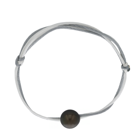 Bracelet Dooble perle noire