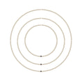 Charger l'image dans la visionneuse de la galerie, Collier perles blanches et noire 42cm
