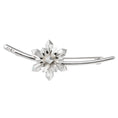 Charger l'image dans la visionneuse de la galerie, Broche quartz argent et diamants