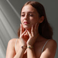 Charger l'image dans la visionneuse de la galerie, Bracelet Dooble perle noisette