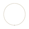 Charger l'image dans la visionneuse de la galerie, Collier perles blanches et noire 60 cm