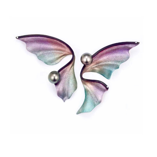 Aurora Borealis Butterfly Brooch