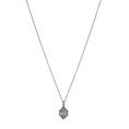 Charger l'image dans la visionneuse de la galerie, Collier Naos serti de 16 diamants blancs