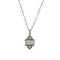 Charger l'image dans la visionneuse de la galerie, Collier Naos serti de 16 diamants noirs