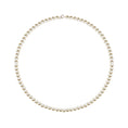 Load image into Gallery viewer, White pearl necklace 42cm 
