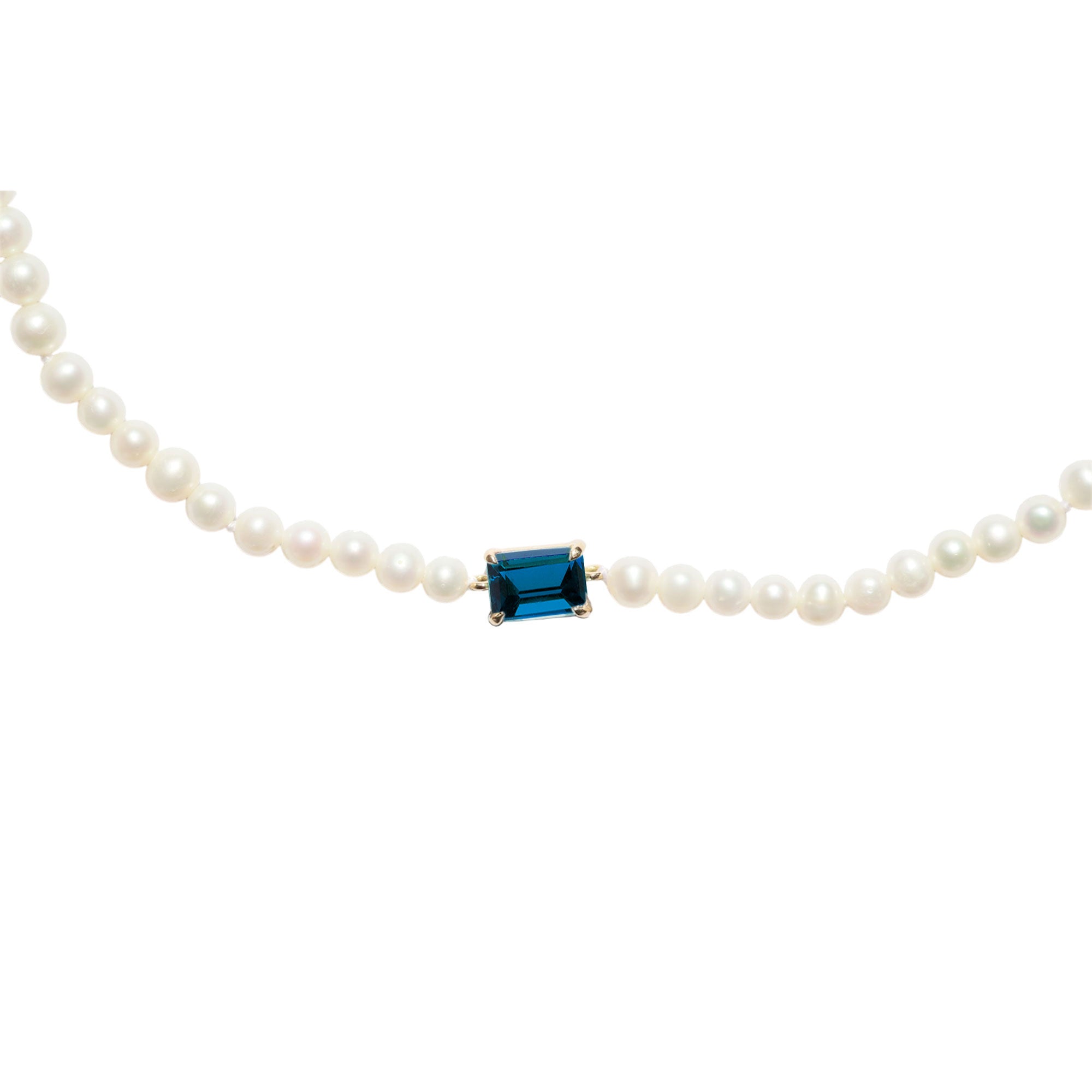 Royal Sapphire Lagoon Pearl Necklace