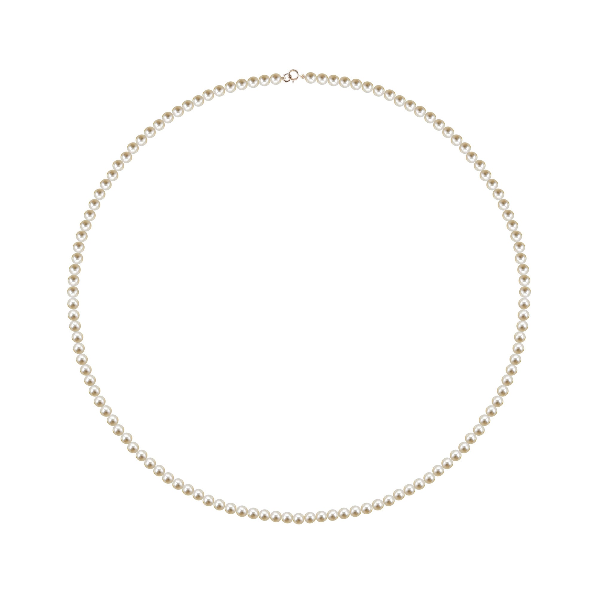 White pearl necklace 50 cm 