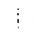 Load image into Gallery viewer, Mono boucle d'oreille droite Louisette argent, onyx noir et vert
