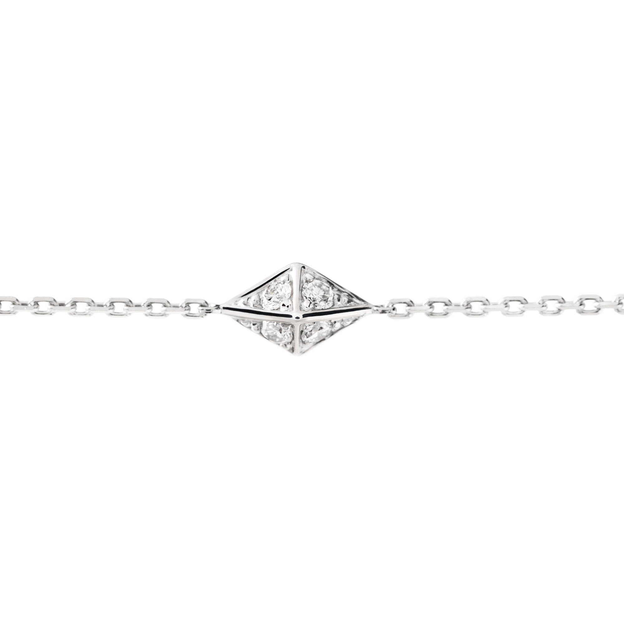 Bracelet Le Mini Joyau or gris 18 carats et diamants