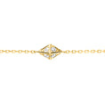 Load image into Gallery viewer, Bracelet Le Mini Joyau or jaune 18 carats et diamants
