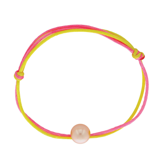 Dooble pink pearl bracelet