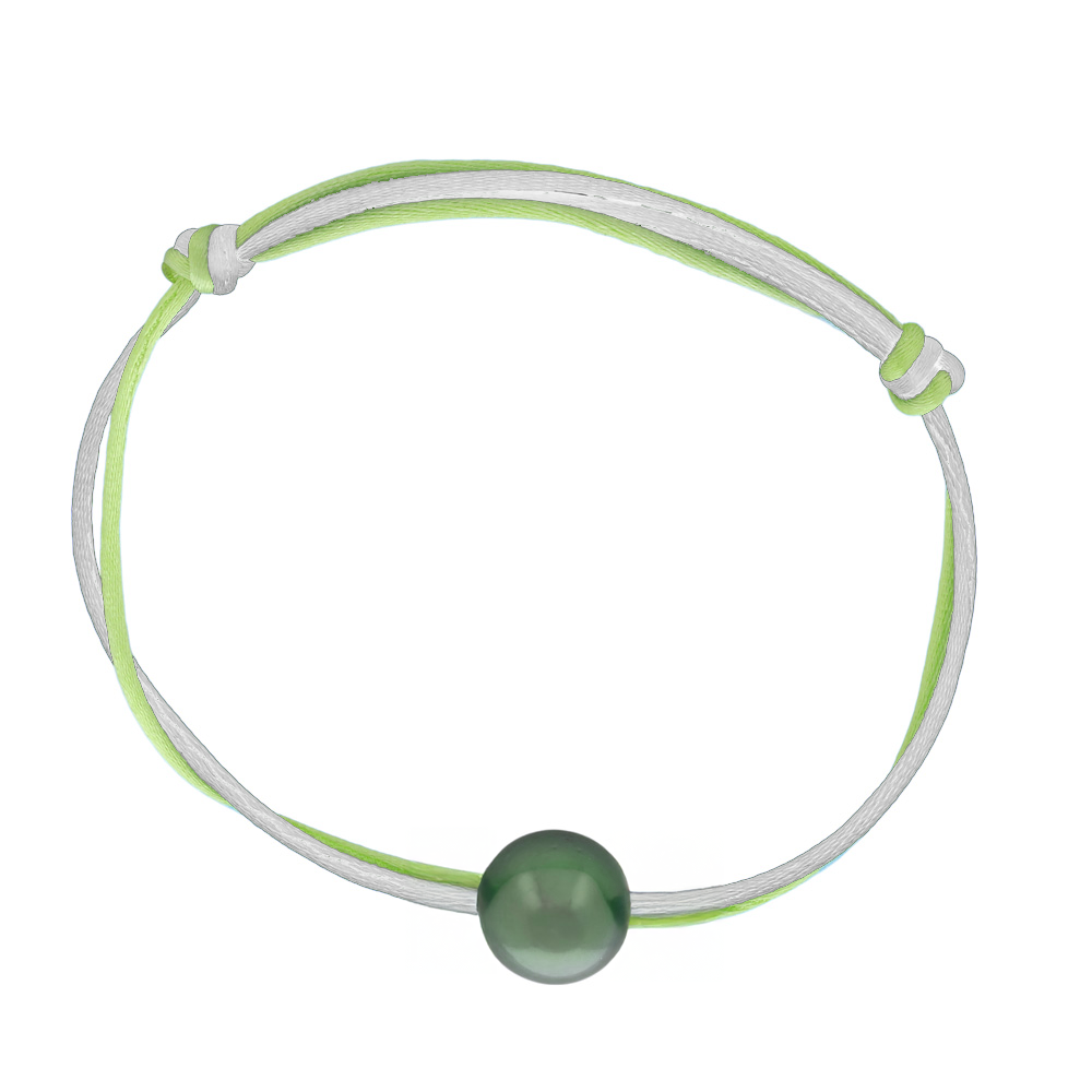 Bracelet Dooble perle verte