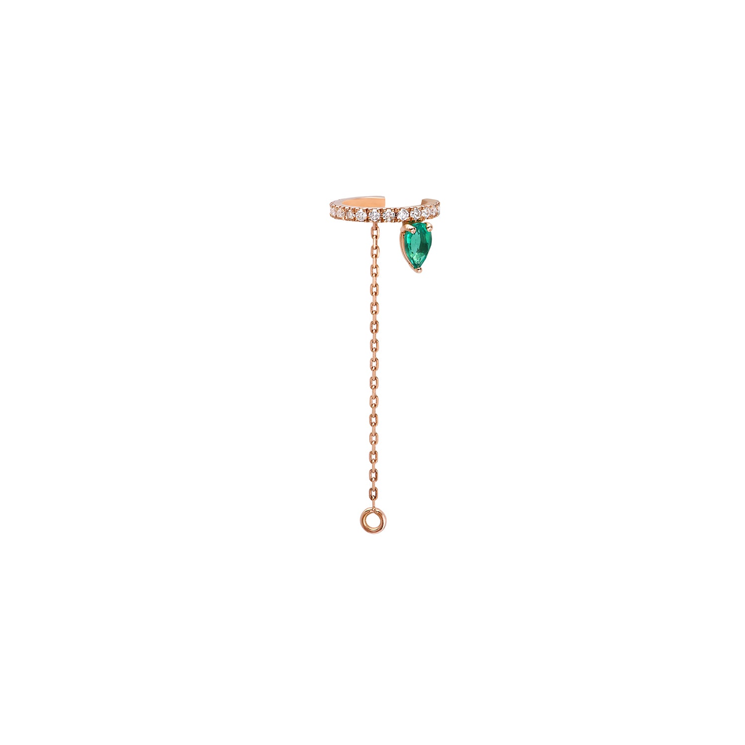 Ear cuff Iris Spring or rose