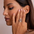 Charger l'image dans la visionneuse de la galerie, Bague Audace or blanc et diamants
