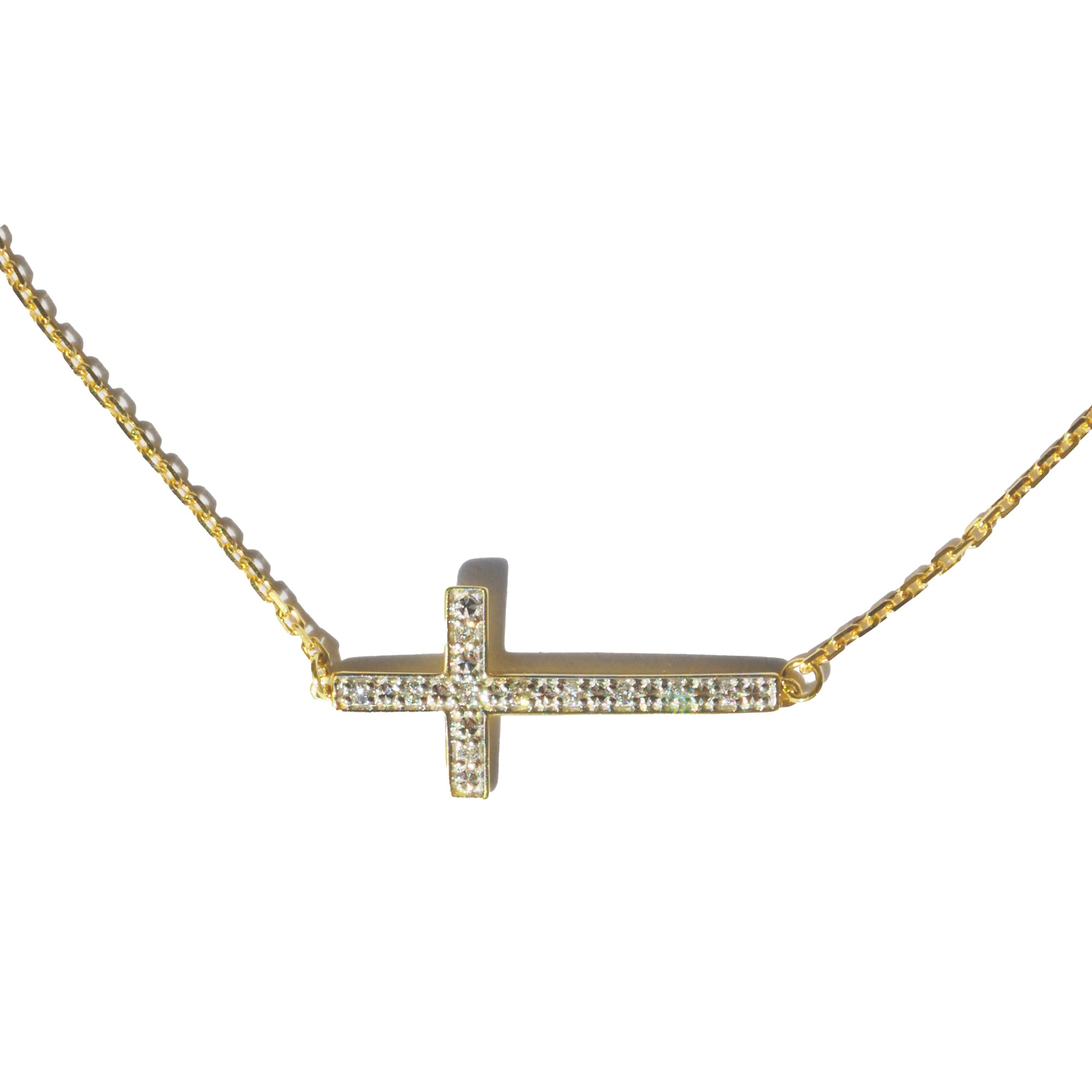 Double Celestial Cross Diamond Bracelet