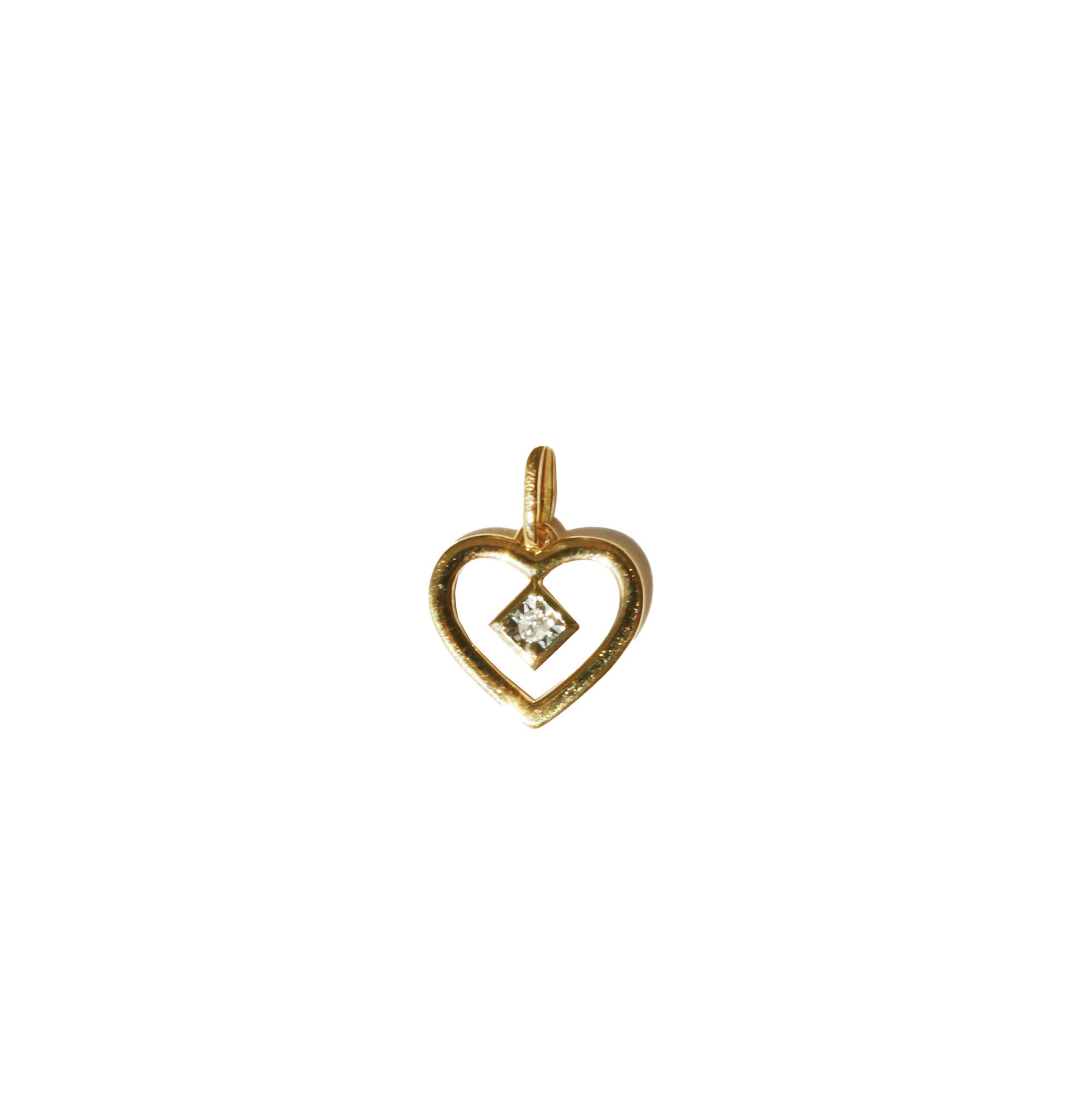 Pendentif Coeur Etoilé