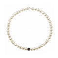 Load image into Gallery viewer, White and black pearl bracelet 
