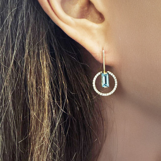 Mono Boucle d'oreille Carina