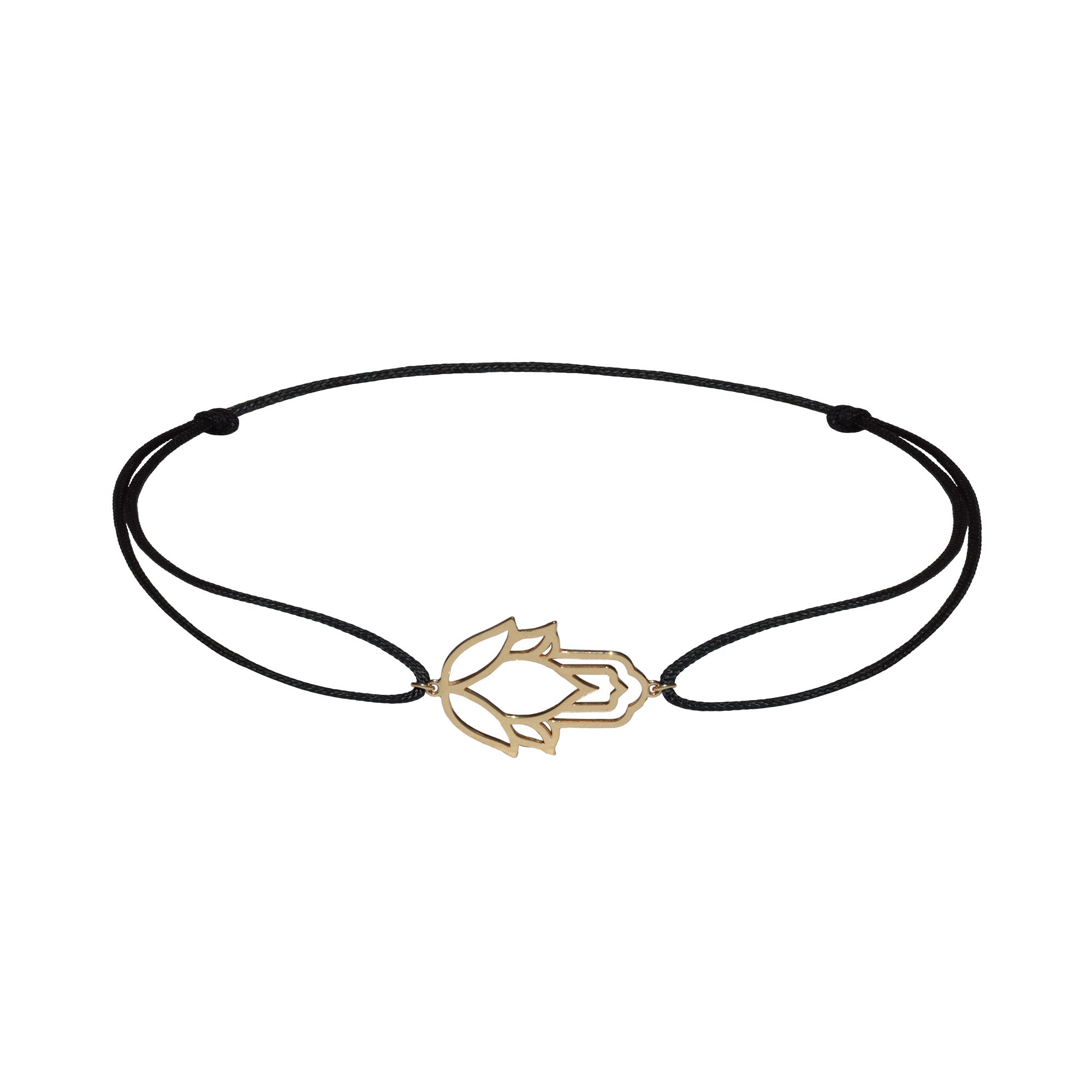 Yellow gold balance bracelet