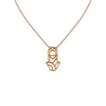 Load image into Gallery viewer, Serenity necklace rose gold
