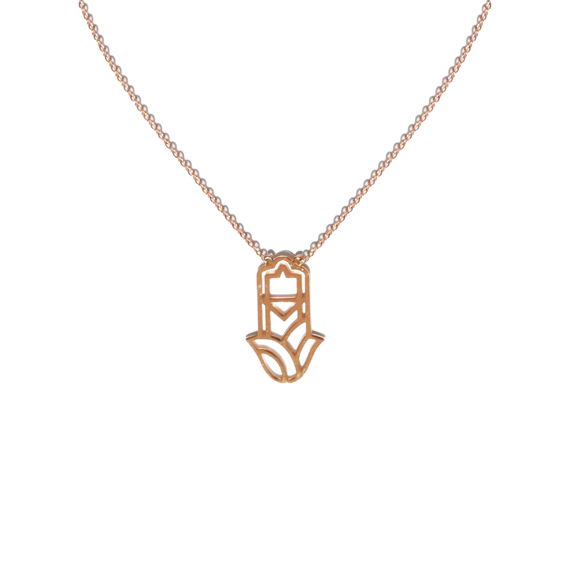 Serenity necklace rose gold