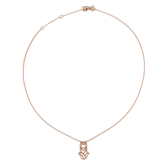 Serenity necklace rose gold