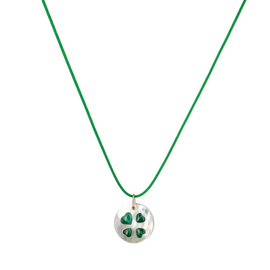 Collier Trèfle 4 coeurs